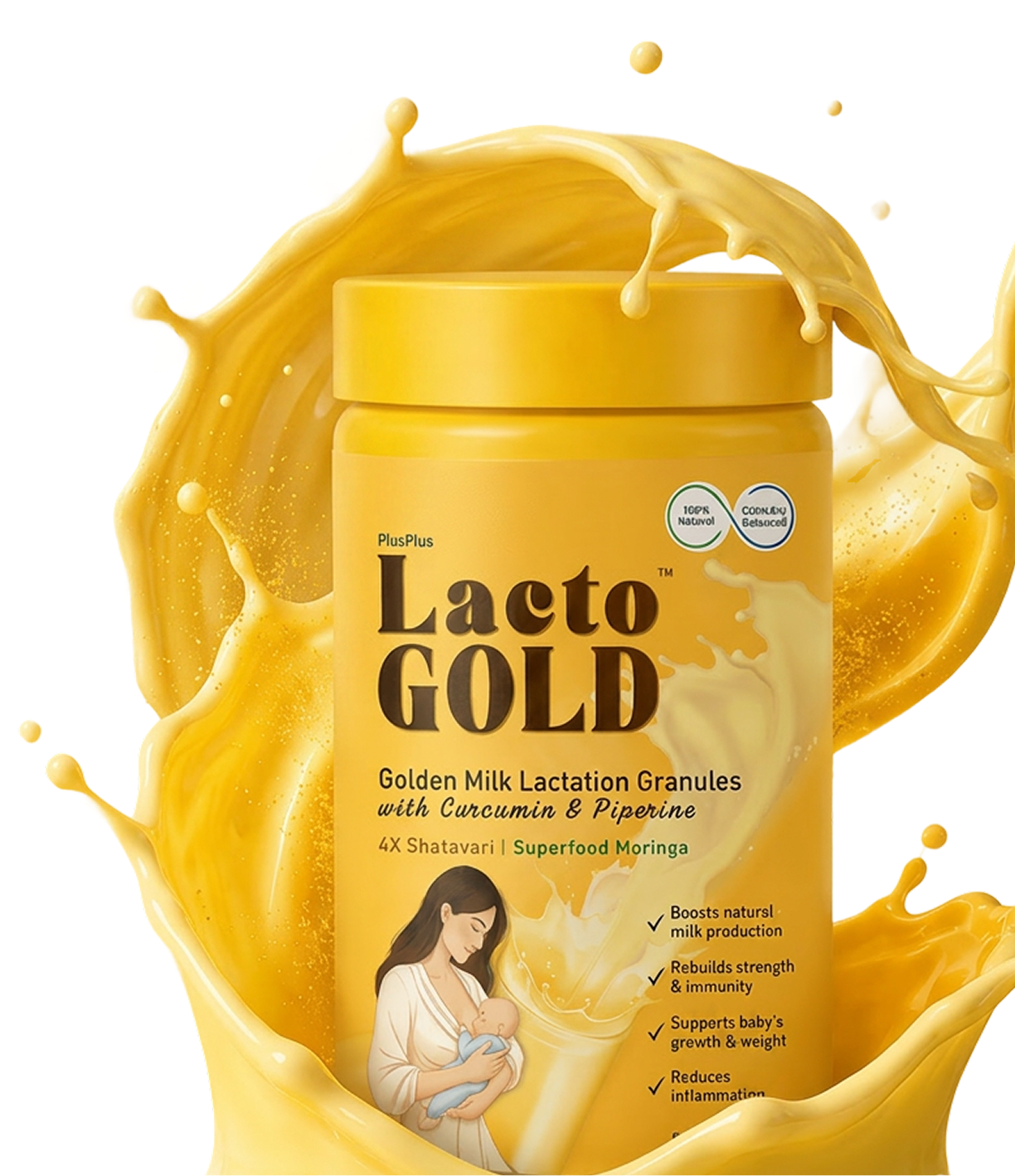 100% Natural Actives for every Breastfeeding Mom