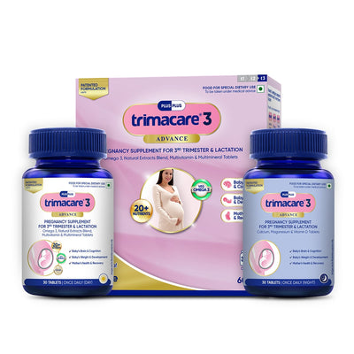 Trimacare™ 3 Advance – Third Trimester Prenatal Multivitamin with Iron & Calcium