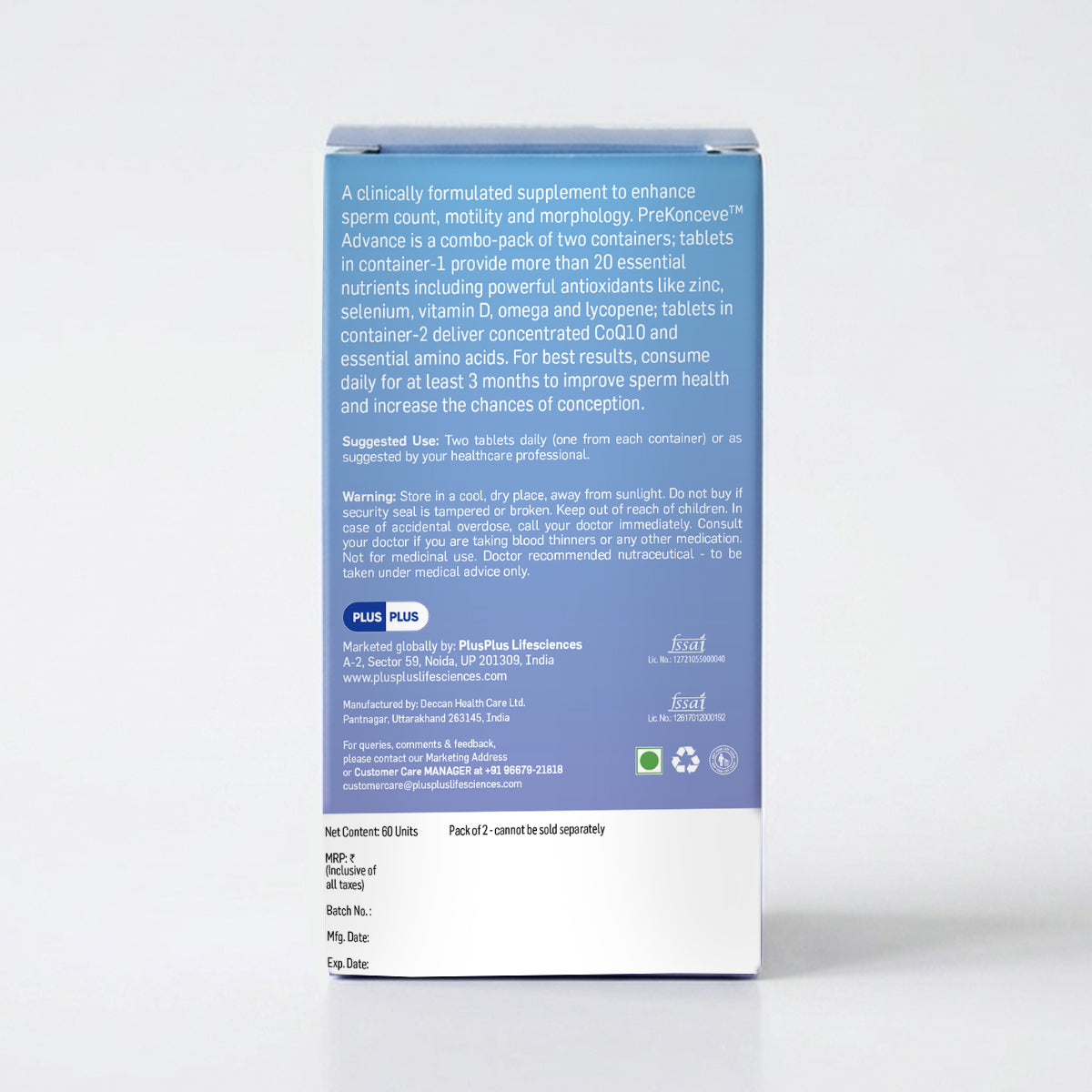 PreKonceve™ ADVANCE