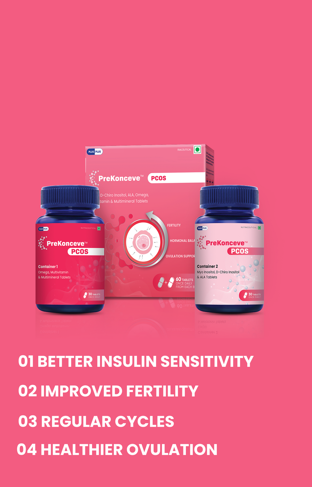 Superior PCOS Fertility Support Compared to Ordinary Multivitamins