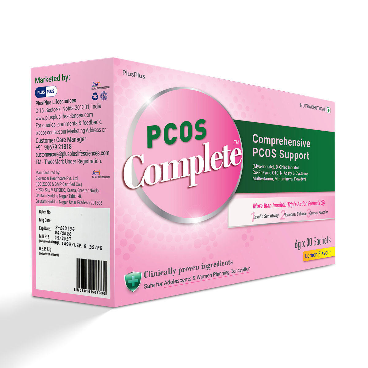 PCOS Complete | PCOS & PCOD Supplement for Women PCOS Complete | PCOS & PCOD Supplement for Women