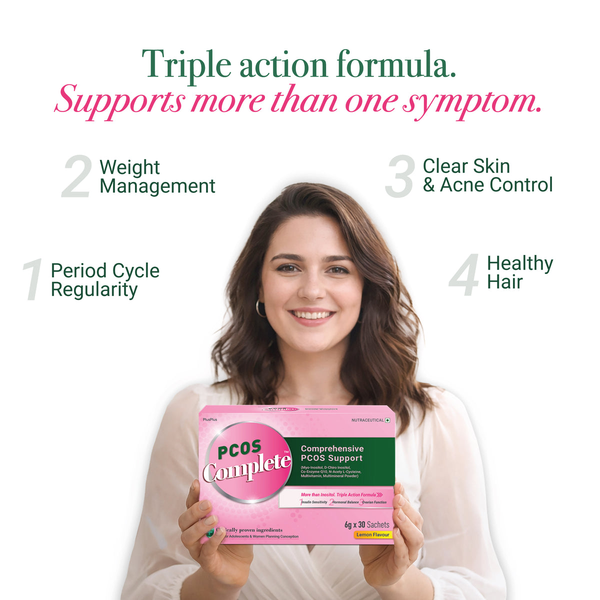 PCOS Complete | PCOS & PCOD Supplement for Women PCOS Complete | PCOS & PCOD Supplement for Women