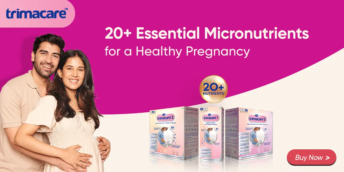 Trimacare Prenatal vitamins Tablets & FIBER-RICH FOODS FOR EXPECTING MOTHERS