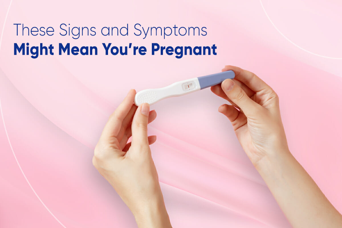 symptoms of getting pregnant