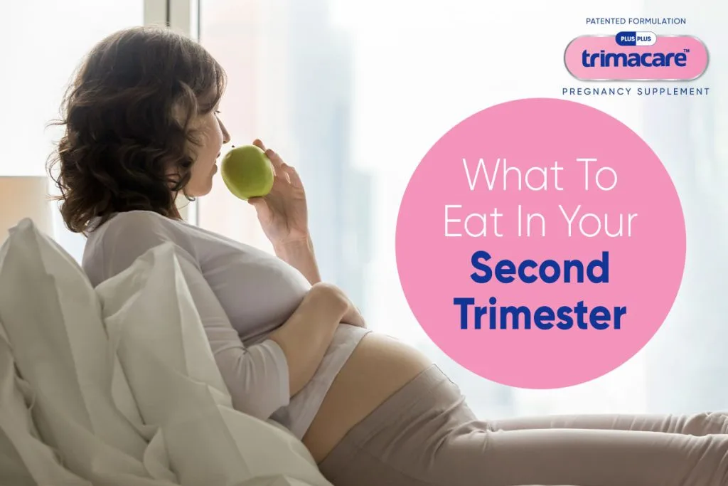 Trimacare Prenatal Vitamins Tablets & Healthy Diet Chart for Second Trimester