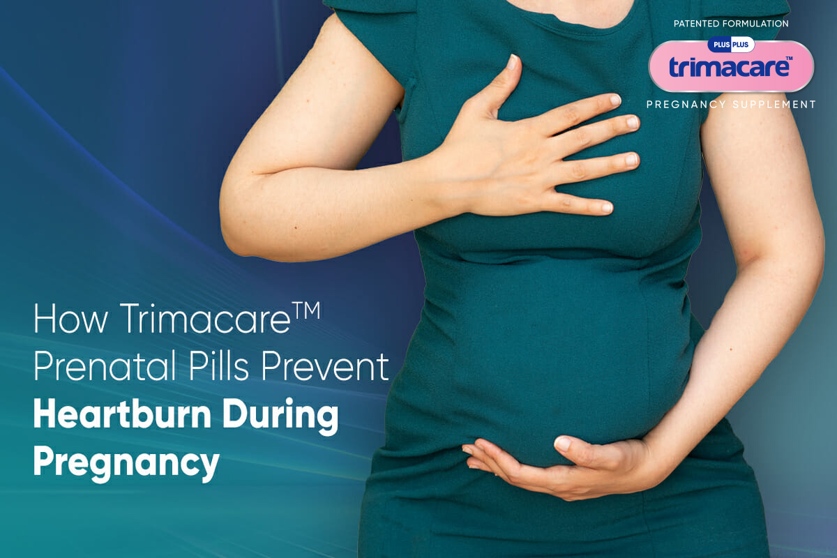 Opt Trimacare Prenatal Vitamins to Reduce Heartburn in Pregnancy