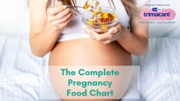 Trimacare Prenatal Tablets & Food Chatrt for healthy pregnancy