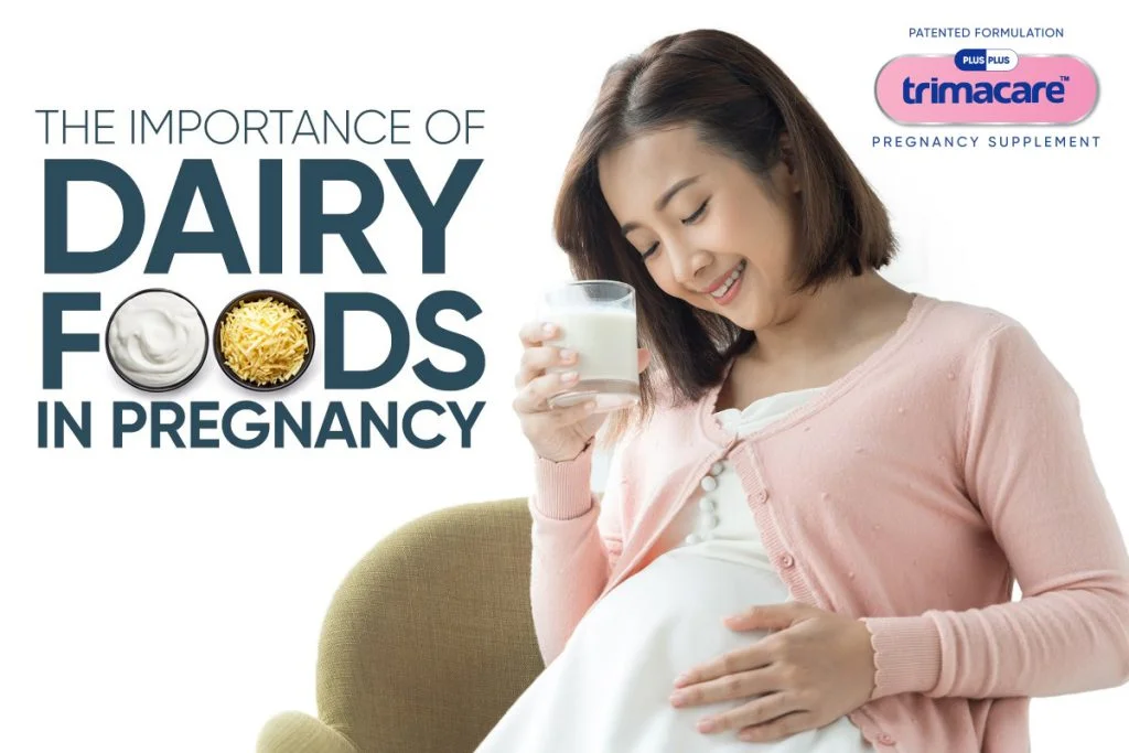 Trimacare Prenatal vitamins Tablets & How Milk, Yogurt, and Cheese Support a Healthy Pregnancy