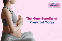 Combine Pregnancy Yoga with Proper Nutrition by using Trimacare Prenatal Pills