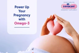 Trimacare Prenatal Supplements with Omega 3 Essential for Baby's Brain Development During Pregnancy